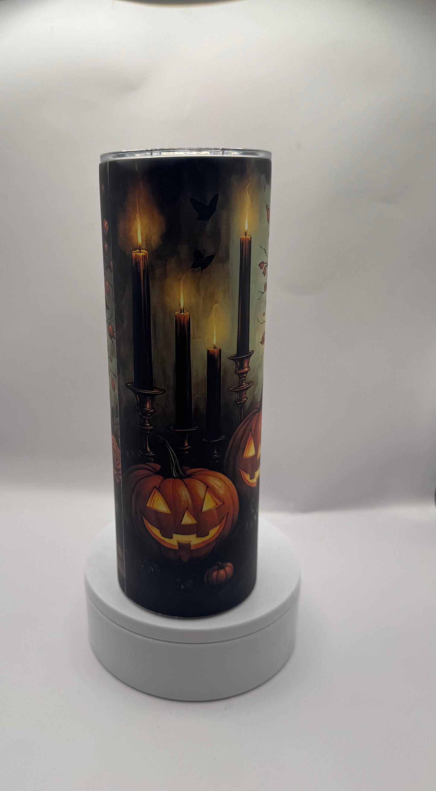 Glow in the Dark Rose & Crow Tumbler