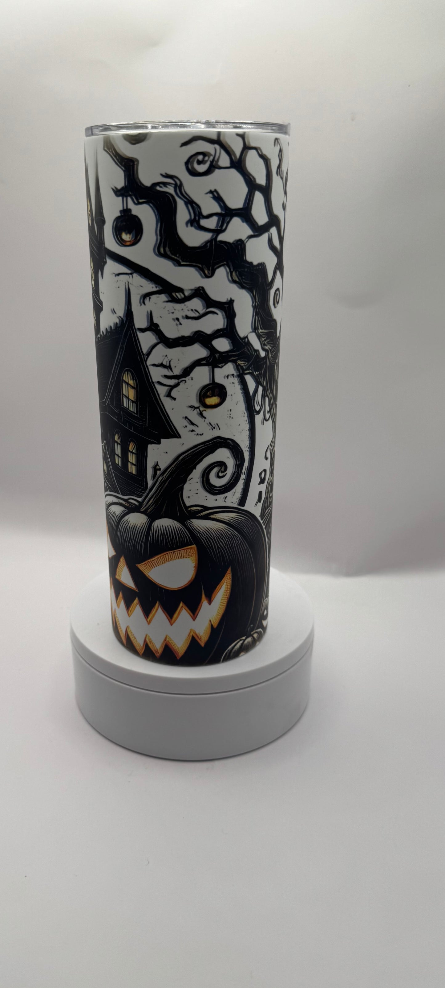 Glow in the Dark Haunted House Tumbler