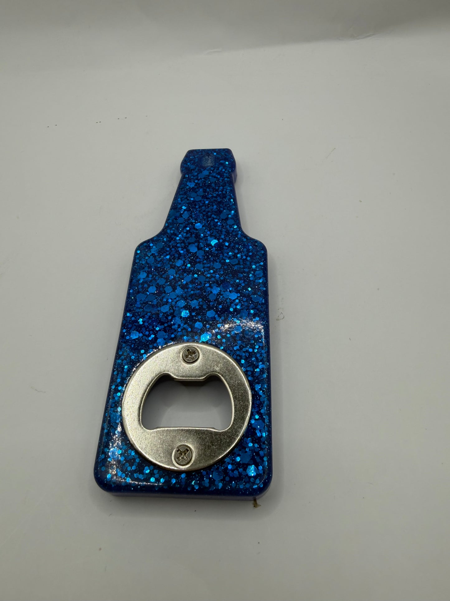 Resin Bottle Opener Keychain, Functional Bar Tool