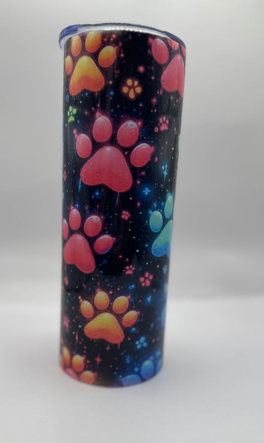 Paw Print Water Bottle