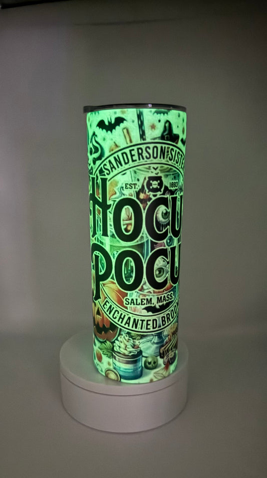 Glow in the Dark Hocus Pocus Tumbler
