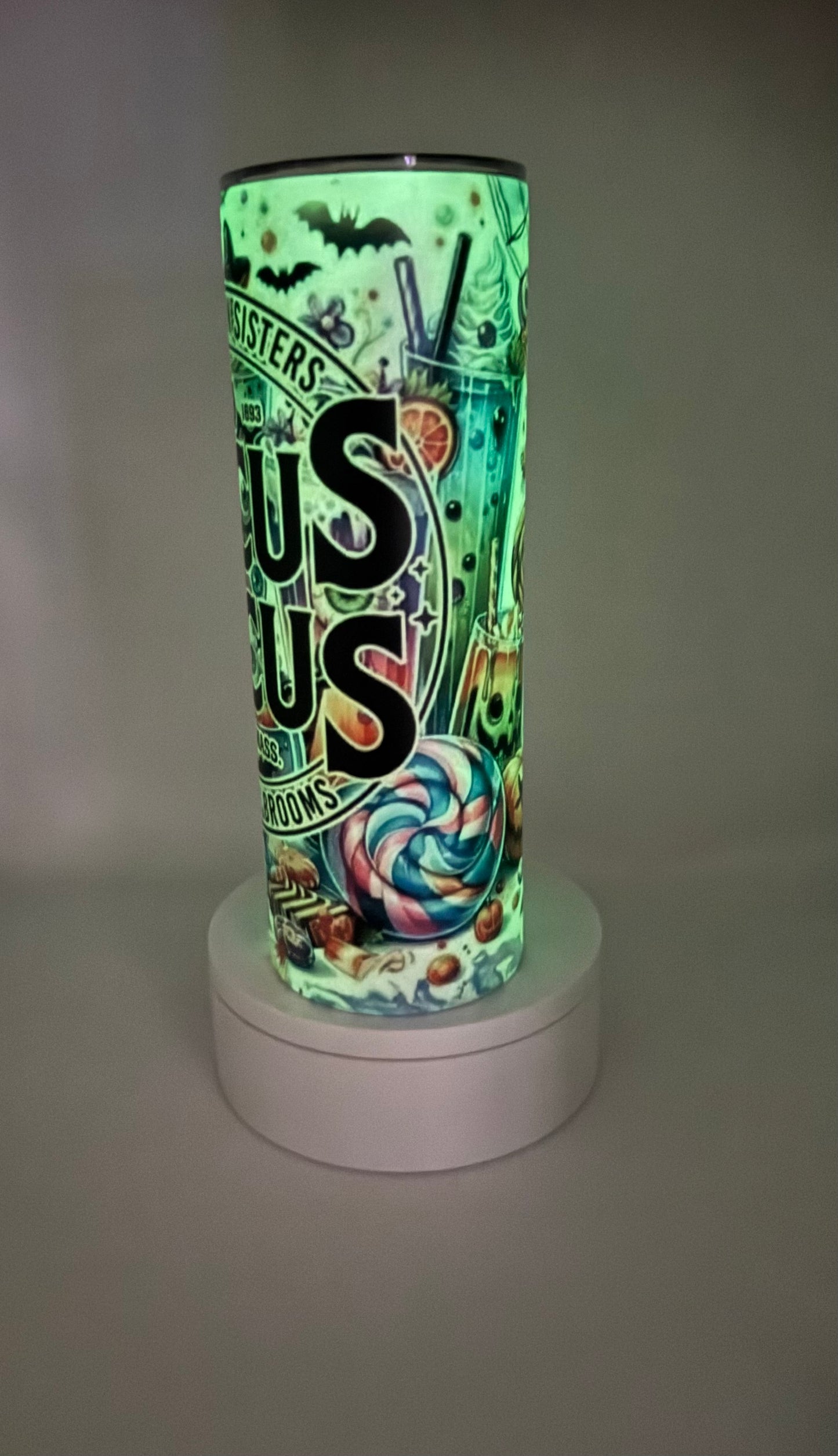 Glow in the Dark Hocus Pocus Tumbler