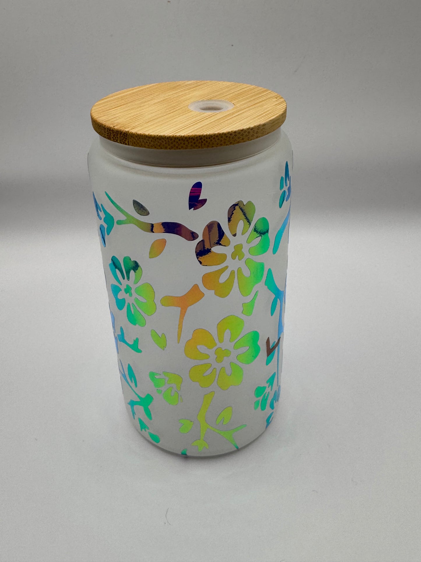 Cherry Blossom Frosted Tumbler
