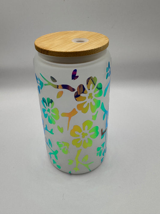 Cherry Blossom Frosted Tumbler