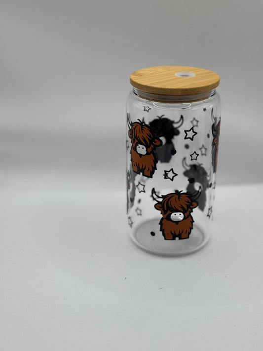 Highland Cow Tumbler