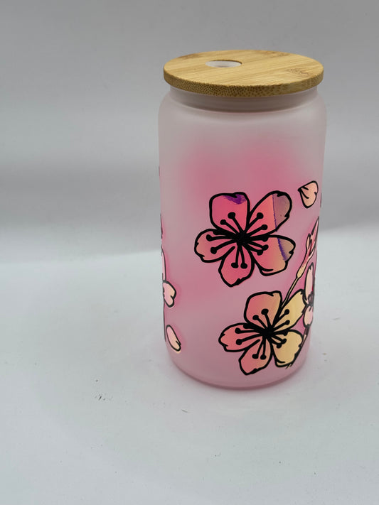 Cherry blossom tumbler