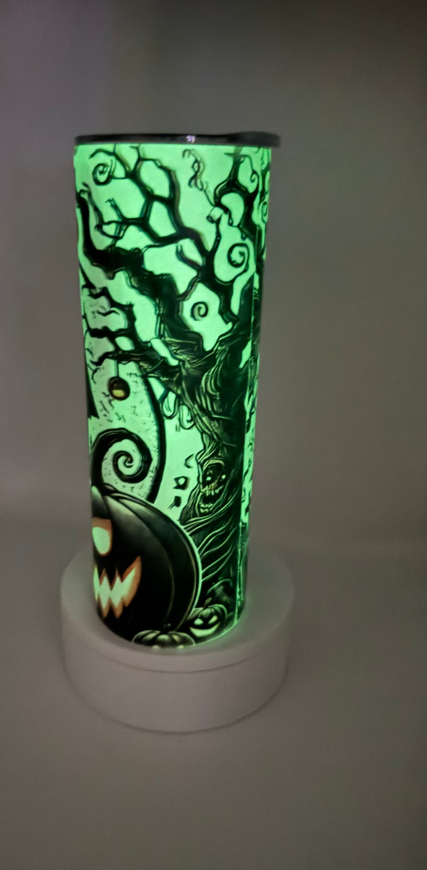 Glow in the Dark Haunted House Tumbler
