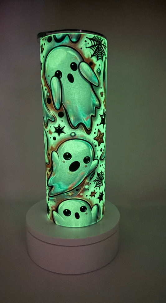 Glow in the Dark Ghost Tumbler