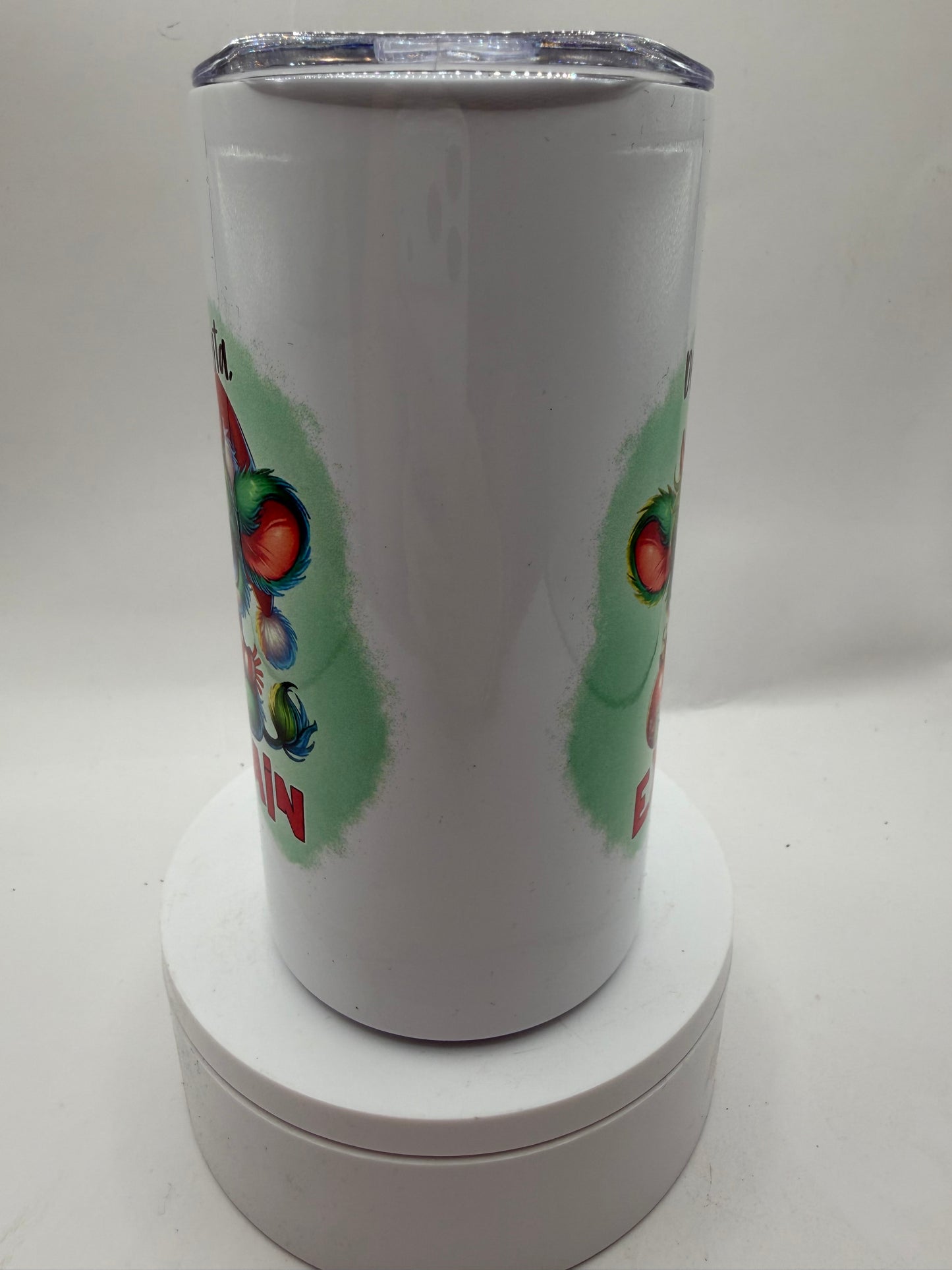 Dear Santa I Can Explain Christmas Tumbler, Stainless Steel with Colorful Holiday Design