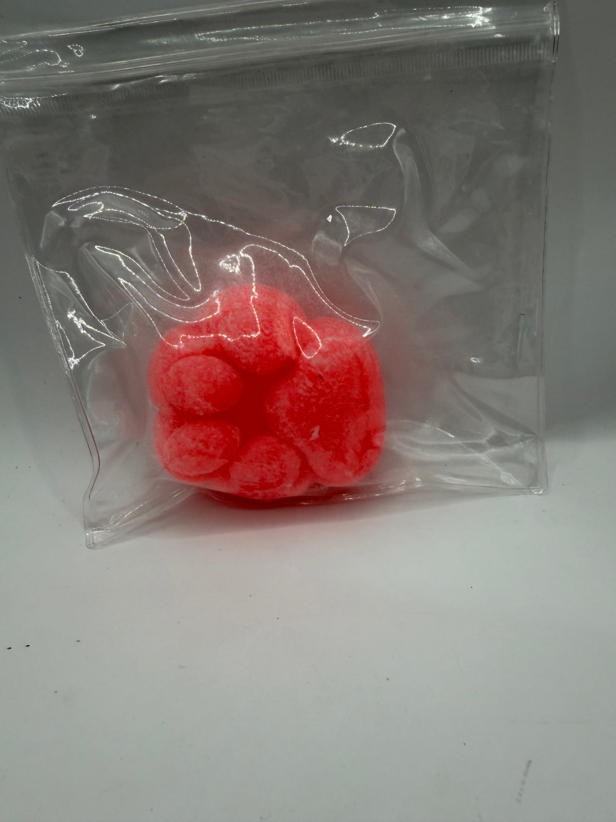 Glow-in-the-Dark Flocked Paw Squishy, Slow-Rising, Stress Relief Fidget Toy, Soft Velvety Touch