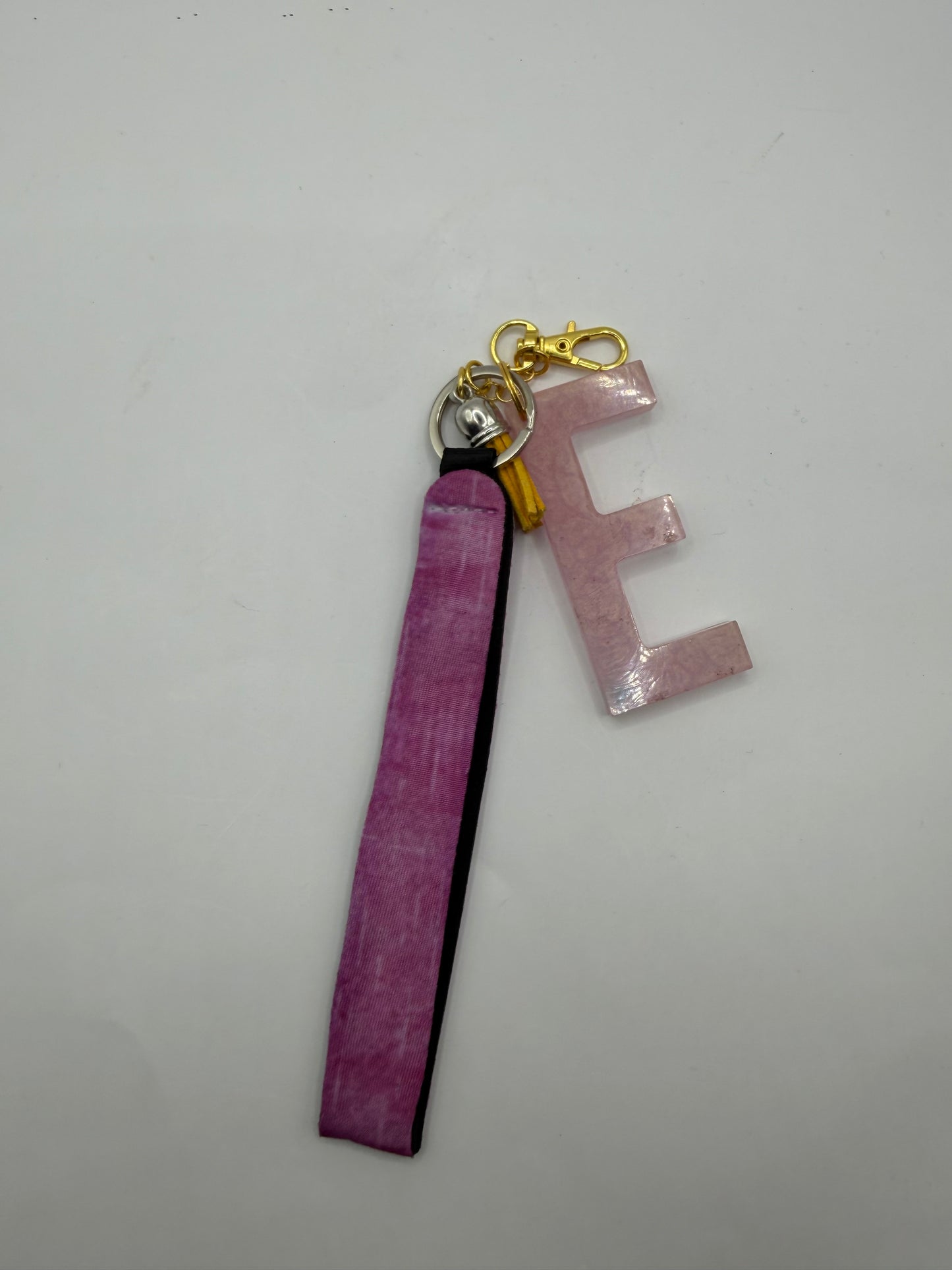Glitter Lanyard Keychain with Metal Hook