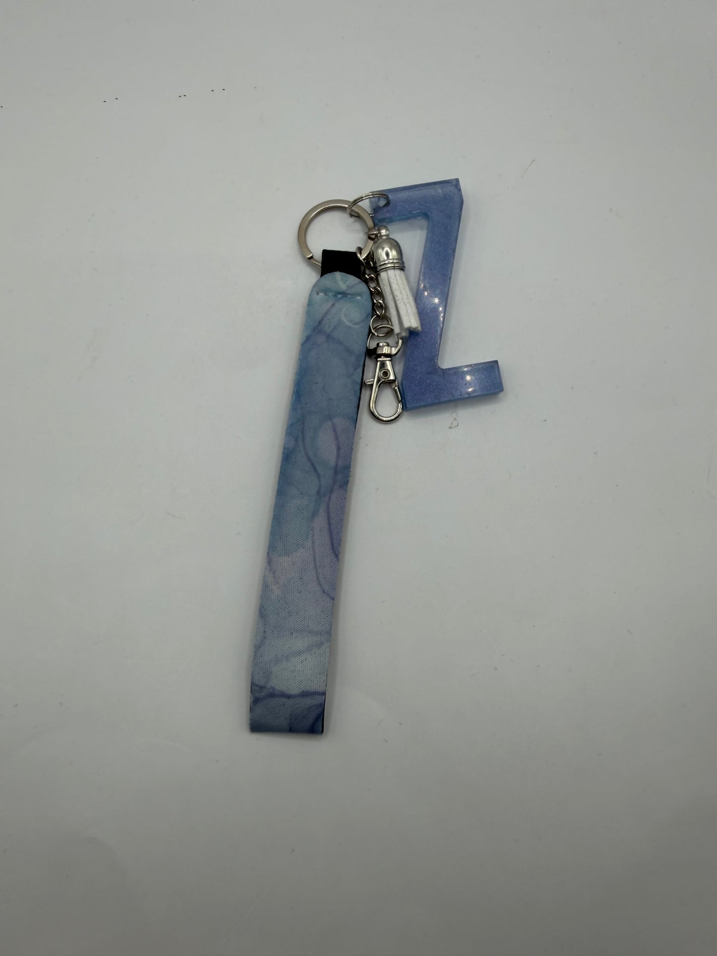 Glitter Lanyard Keychain with Metal Hook