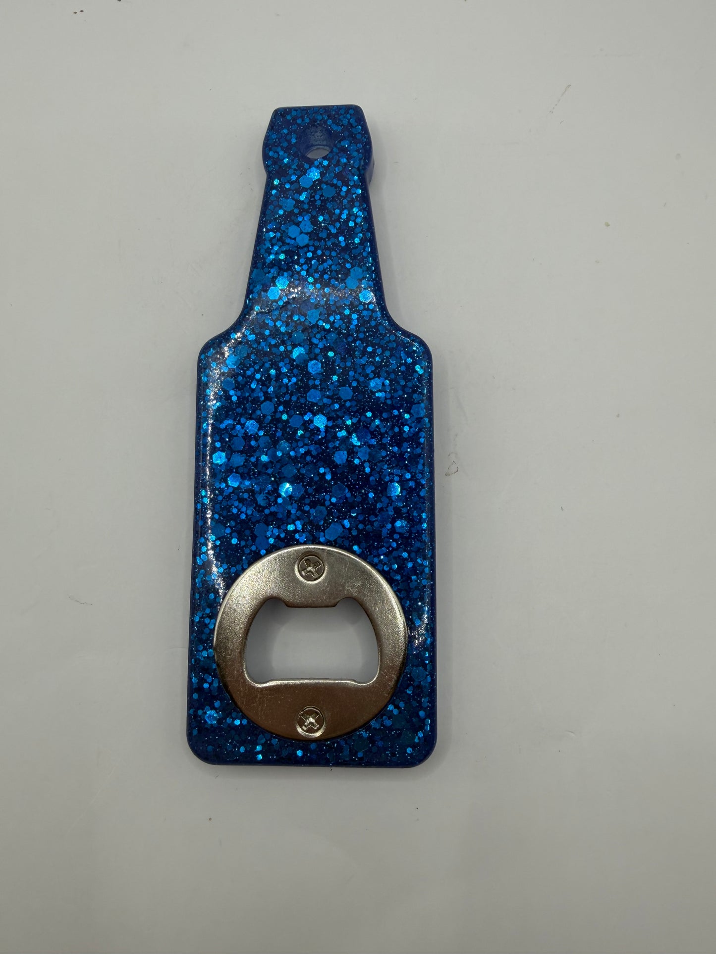 Resin Bottle Opener Keychain, Functional Bar Tool